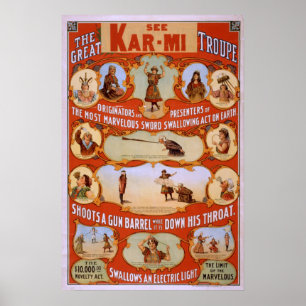 Affisch för VAUDEVILLE för