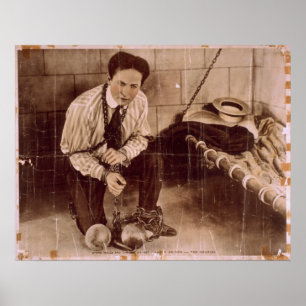 Affisch för VAUDEVILLE för Harry HOUDINI