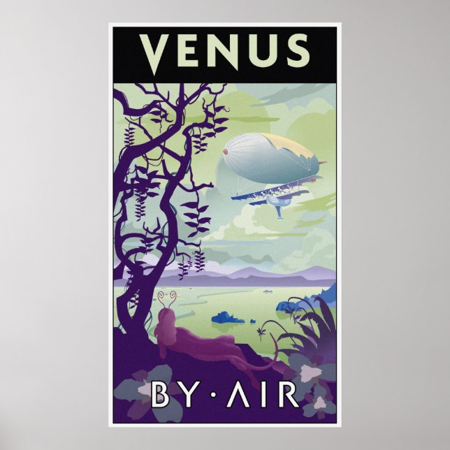 Affisch för Venus-resor (Framsidan)