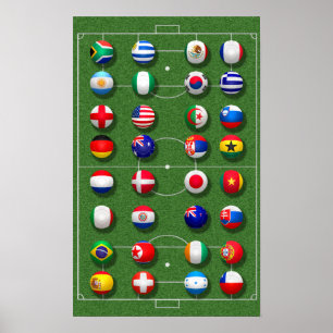 Affisch för vm 2010