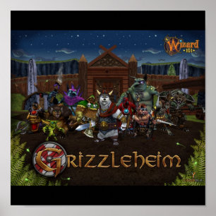Affisch för Wizard101 Grizzleheim
