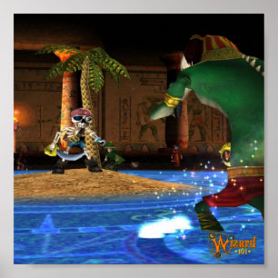Affisch för Wizard101 Krokotopia