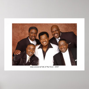 Affisch - Jerry Lawson & samtal av townen - 2007