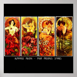Affisch-Klassiker Konst-Mucha 24 Poster
