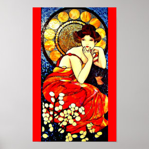 Affisch-Klassiker/Vintage-Alphonse Mucha 110 Poster