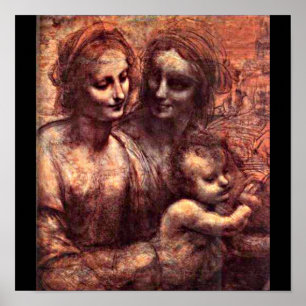 Affisch-Klassiker/Vintage-Leonardo Da Vinci 1 Poster