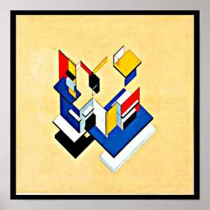Affisch-Klassiker Vintage-Theo Skåpbil Doesburg 2 Poster