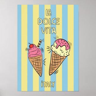 Affisch La dolce vita