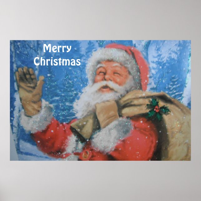 Affisch med tomte (Framsidan)