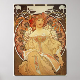 Affisch Mucha-2-1890