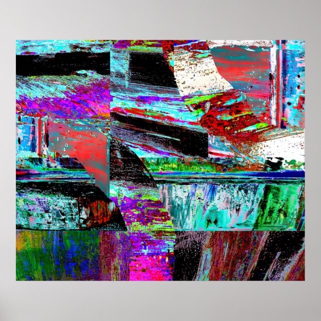 Affisch – Neon Pulse (Framsidan)
