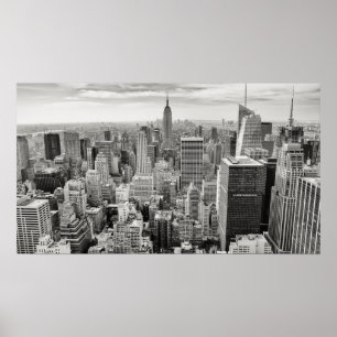 Affisch - New York City Skyline B/V
