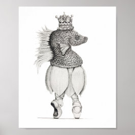 Affisch "Prinsessan Fisherina"