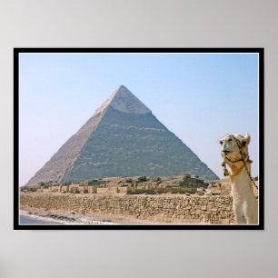 Affisch: Pyramid av Khafre Poster