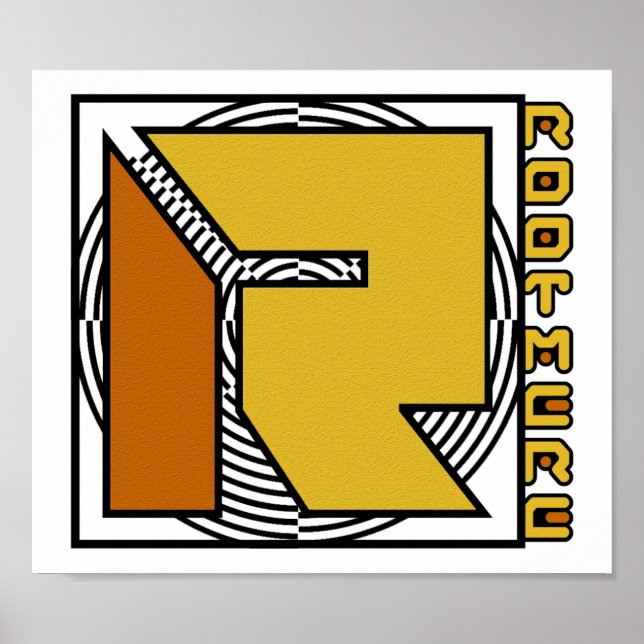 Affisch, Rootmere Music Poster (Framsidan)