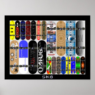 Affisch SK8