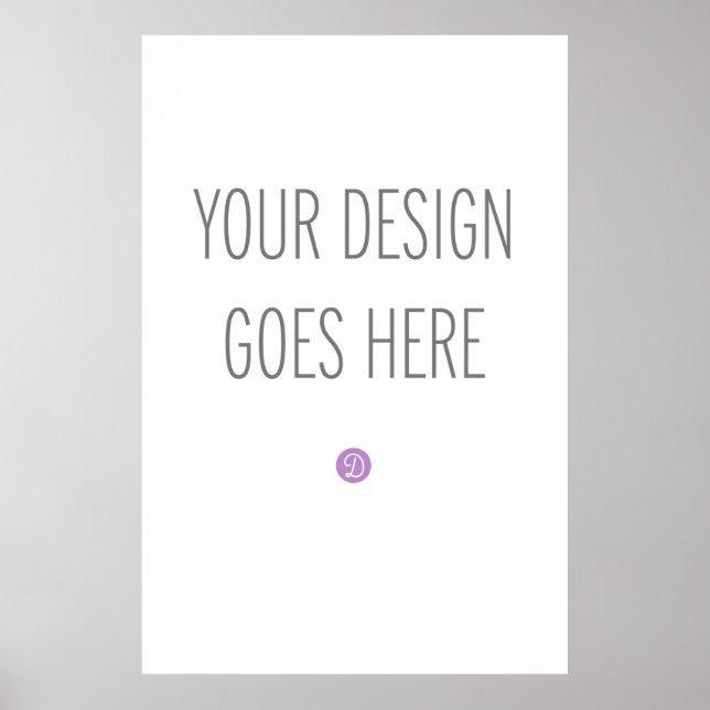 Affisch skylt tryckning (24"x36"") (Framsidan)