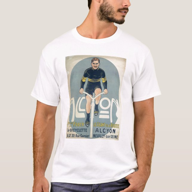 Affisch som visar Francois Faber T-shirt (Framsida)