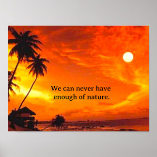Affisch Sunset
