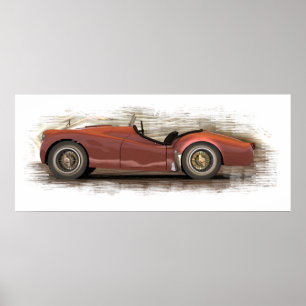 Affisch TriumphTr3-Side02