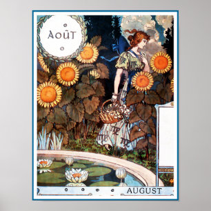 Affisch/tryck: Augusti Auot Poster