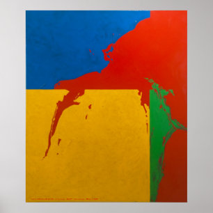 Affisch/tryck: "Färgspill ", Poster