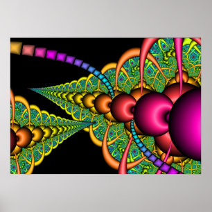 Affisch/tryck: Kosmisk lek: Exponeringsglas Poster