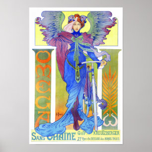 Affisch/tryck: Vintagecykelannons - Henri Thiriet Poster