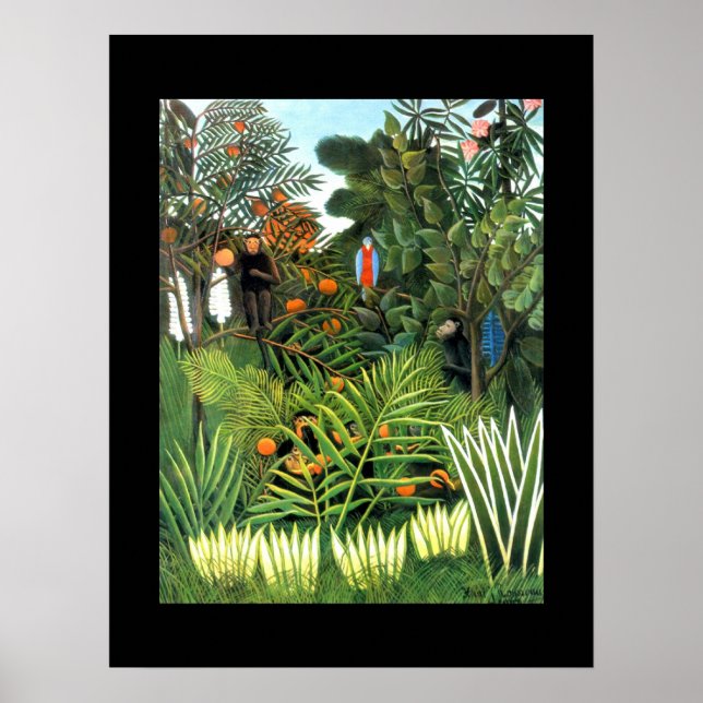 Affisch Vintage Art The Jungle (Framsidan)