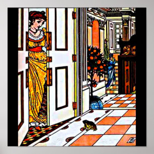 Affisch-Vintage Illustration-Walter kran 29 Poster