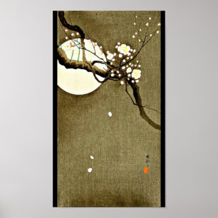 Affisch-Vintage japansk Konst-Ohara Koson 7 Poster