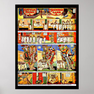 Affisch-Vintage Tecknad-Lite Nemo 11 Poster