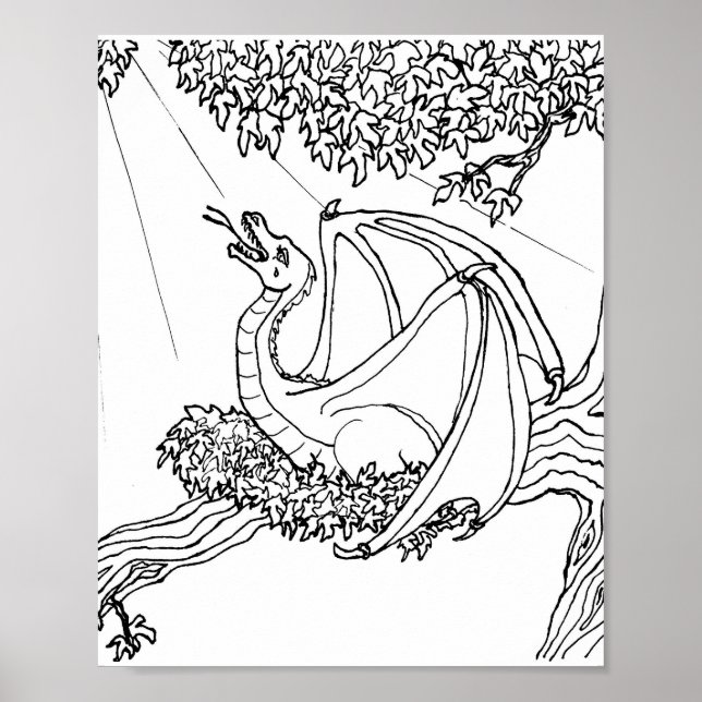 Affisch - Waking Dragon (Framsidan)