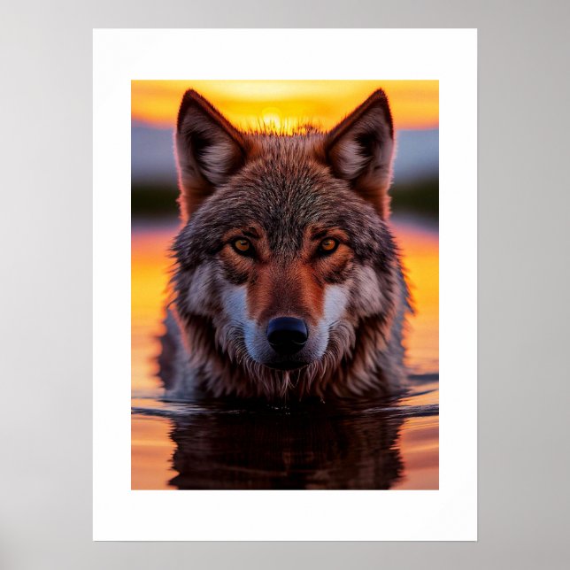 Affisch Yellowstone Varg (Framsidan)