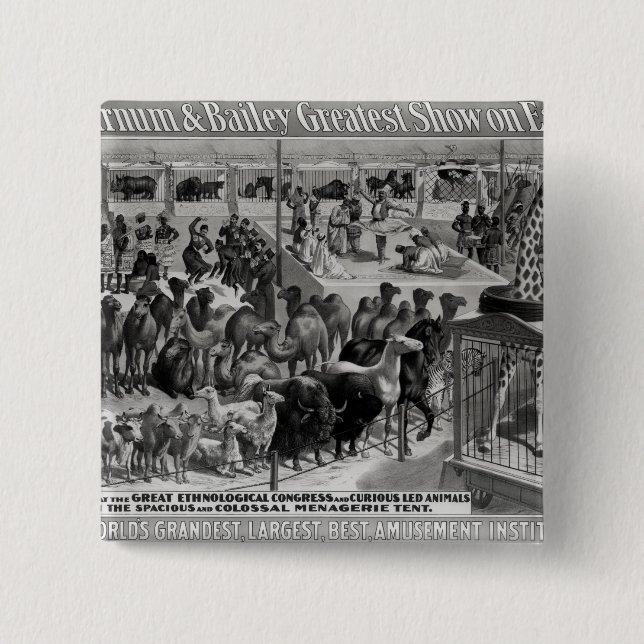 Affischadvertizing, 'Barnumen och borggården Knapp (Framsida)