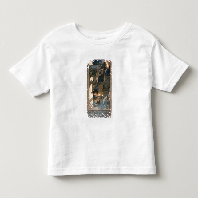 Affischadvertizing "de Corriere Della serana", T Shirt (Framsida)