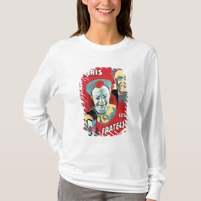 Affischadvertizing 'den Cirque d'Hiveren de T-shirt (Framsida)
