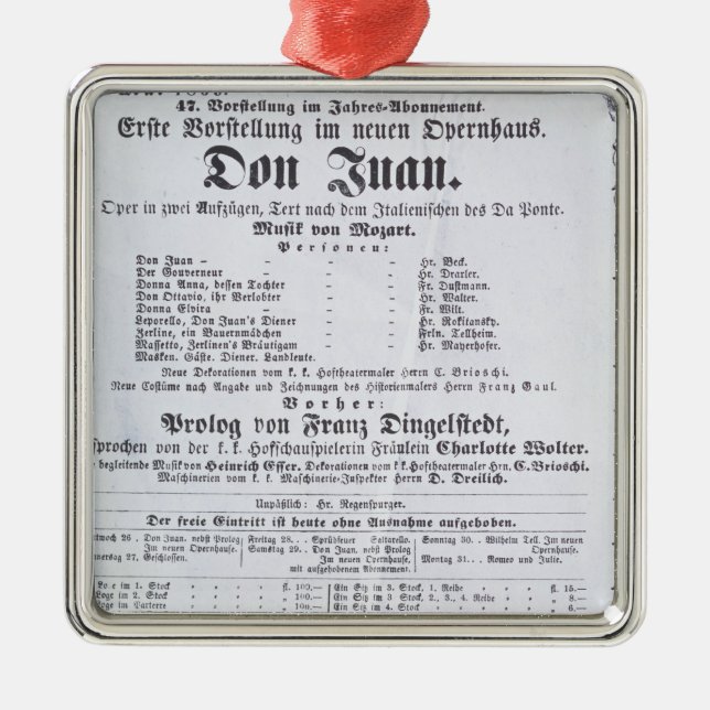 Affischadvertizing en kapacitet av julgransprydnad metall (Framsidan)