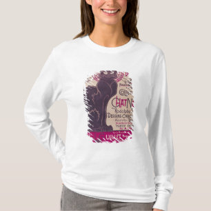 Affischadvertizing en utställning t shirt