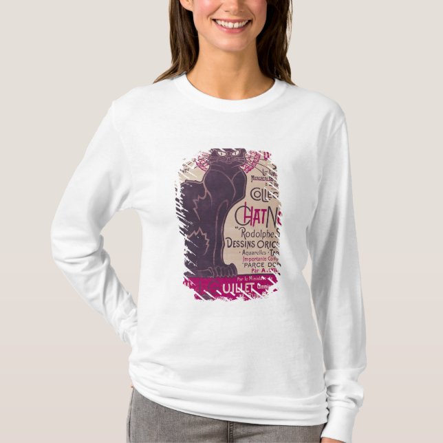 Affischadvertizing en utställning t shirt (Framsida)