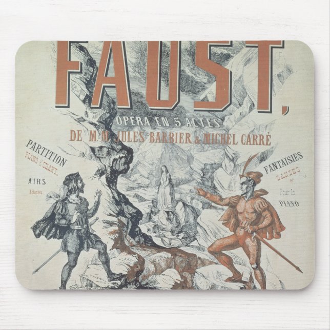 Affischadvertizing 'Faust Musmatta (Framsidan)