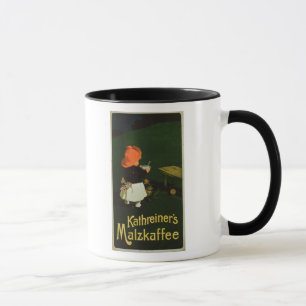 Affischadvertizing för 'Kathreiners Malt Coffee Mugg