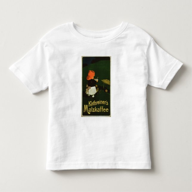 Affischadvertizing för 'Kathreiners Malt Coffee T Shirt (Framsida)
