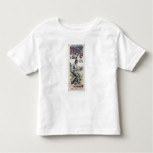 Affischadvertizing "La Terre" vid Emile Zola, 1889 T Shirt
