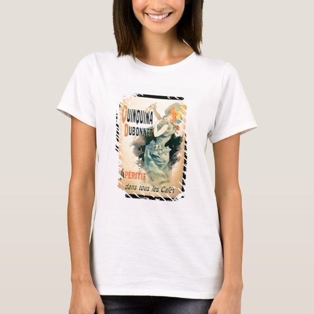 Affischadvertizing "Quinquina" vid Dubonnet (färg Tee (Framsida)
