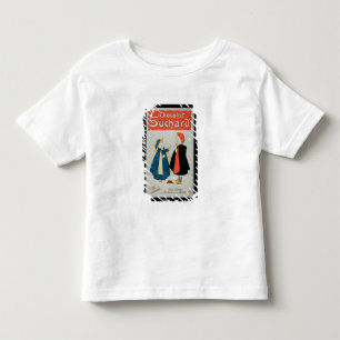 Affischadvertizing "Suchard choklad" (tänd färg Tee Shirt