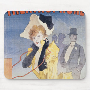 Affischadvertizing 'Theatrophone'en Musmatta