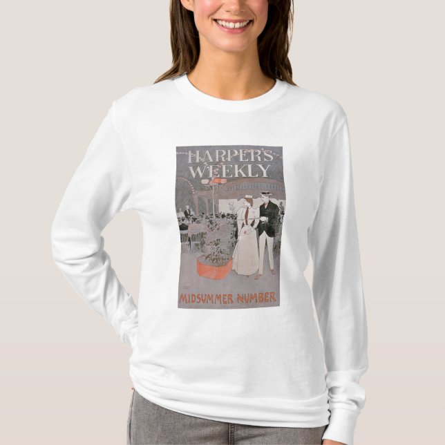Affischadvertizing "veckoharpers", Midsummer Nu Tee Shirt (Framsida)