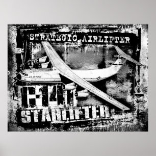 Affischaffisch för C-141 Starlifter Poster