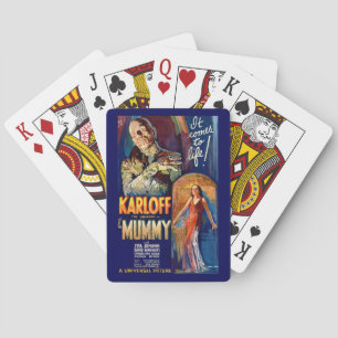 Affischen för film för mammavintagefasa casinokort
